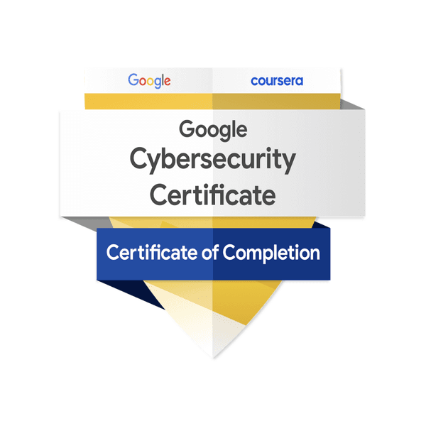 Google Cybersecurity Professional Certificate